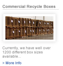 commercial recycle boxes